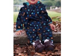 B.P.C kombinezon dziecięcy zimowy granatowy w gwiazdki ^56