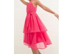 B.P.C szyfonowa sukienka dziewczęca jasnoniebieska ^170