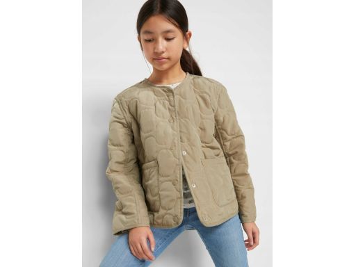 B.P.C dziecięca kurtka pikowana beżowa oversize ^140/146