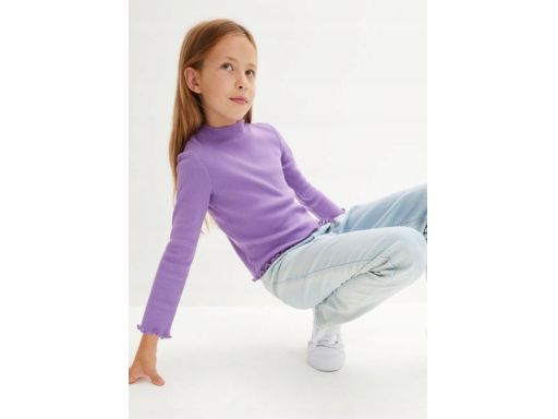 B.P.C dziewczęca bluzka długi rękaw prążkowana r.164/170