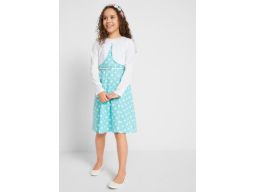 B.P.C sukienka dziewczęca z paskiem i bolerkiem 140.