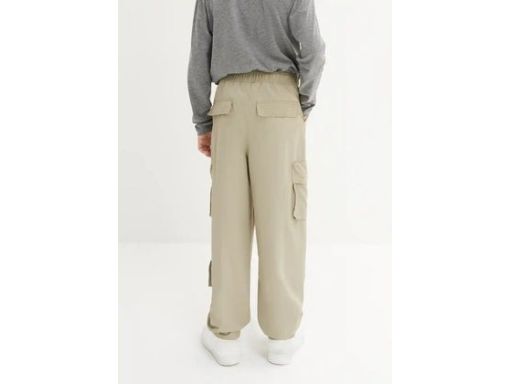 B.P.C spodnie cargo chłopięce jasne khaki r.158