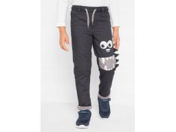 B.P.C treginsy szare z nadrukiem 3D 98 cm