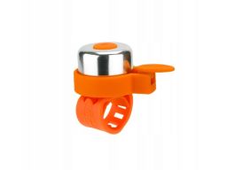 Micro dzwonek do hulajnogi rowerka pomarańczowy