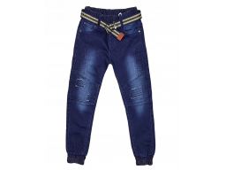 Spodnie jeans joggery vogues r 8 - 122/128 cm
