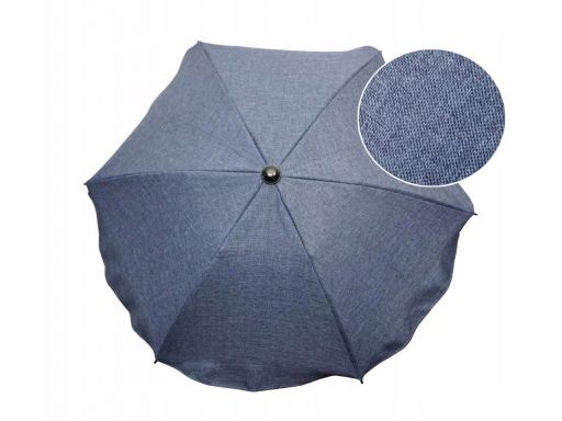 Uniwersalna parasolka melanż len z uchwytem