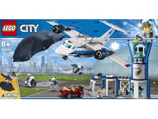 Lego city baza policji powietrznej 60210