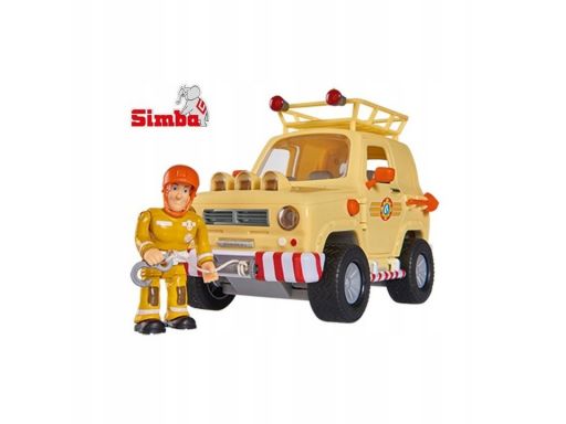 Simba strażak sam jeep ratunkowy toms 4x4 figurka
