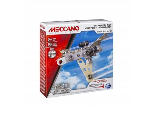 Meccano 16202 zestaw klocków metalowych - samolot