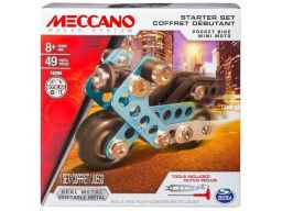 Meccano zestaw konstrukcyjny motor metal 16204