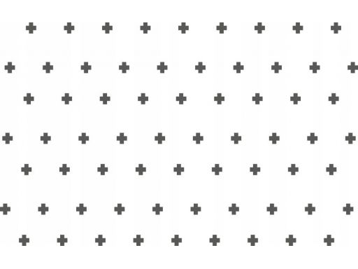 Krzyżyki naklejki geometryczne 5cm - 100szt.