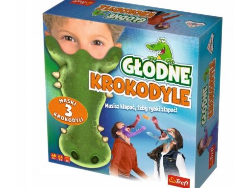 Gra zręcznościowa głodne krokodyle trefl 01624