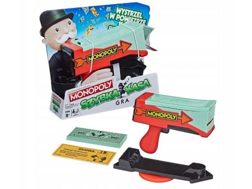 Hasbro gra monopoly szybka kasa wersjapolska e3037