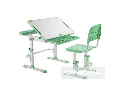 Disa green zestaw biurko dziecięce regulowane